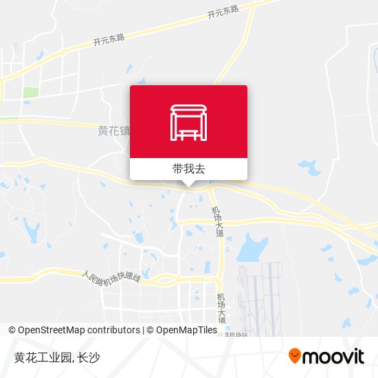 黄花工业园地图