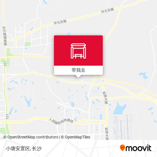 小塘安置区地图