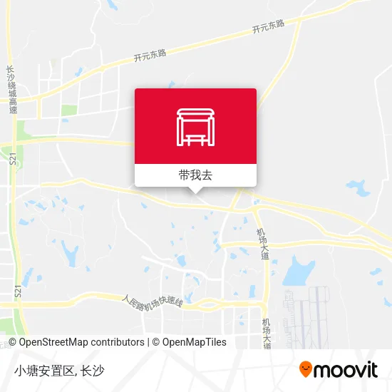 小塘安置区地图