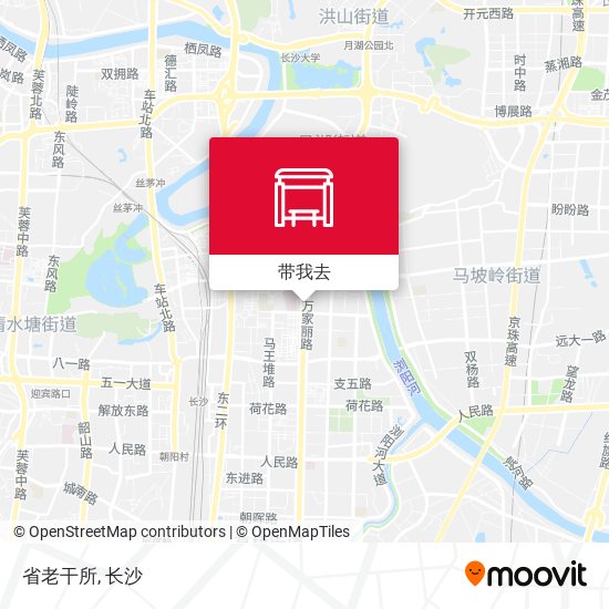 省老干所地图