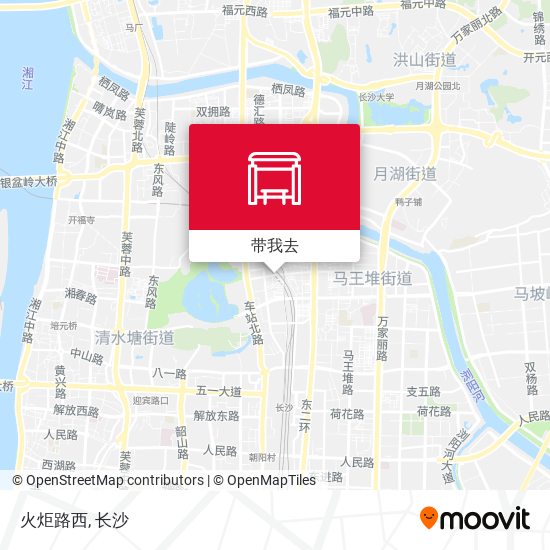 火炬路西地图