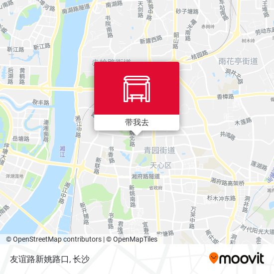 友谊路新姚路口地图