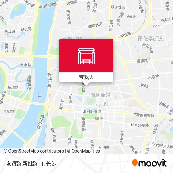 友谊路新姚路口地图