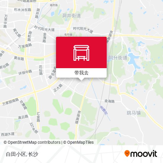 白田小区地图