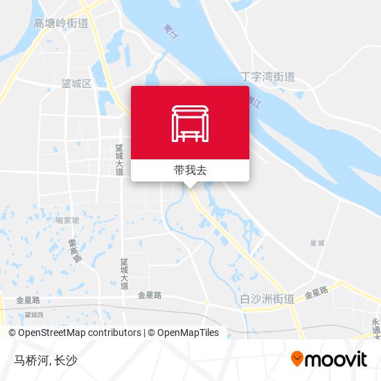 马桥河地图