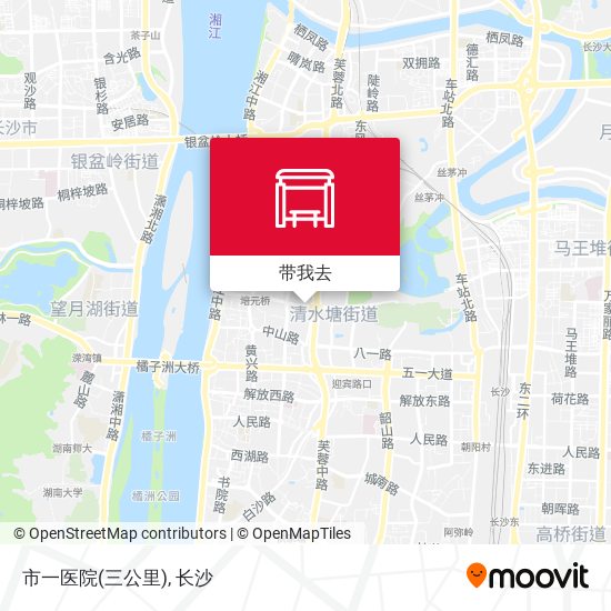 市一医院(三公里)地图