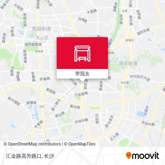 汇金路高升路口地图
