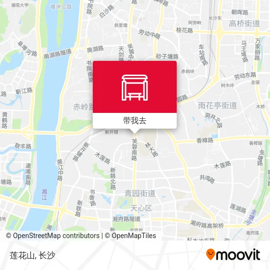 莲花山地图