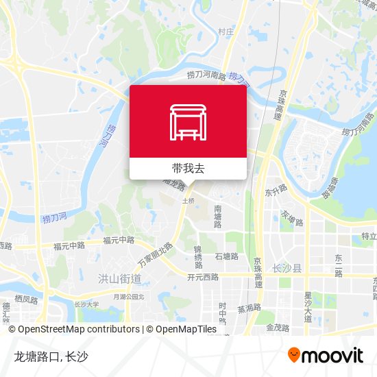 龙塘路口地图