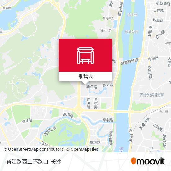 靳江路西二环路口地图