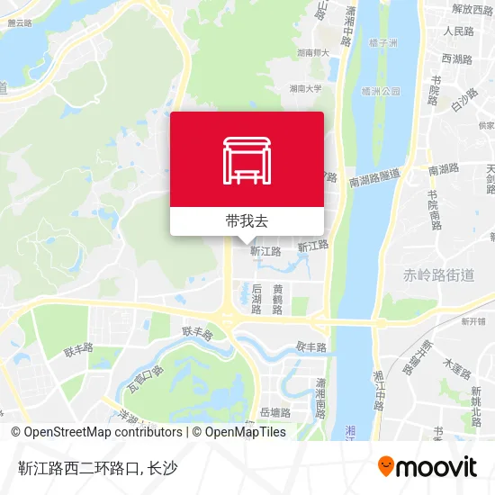 靳江路西二环路口地图