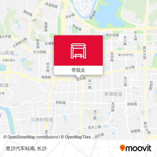 星沙汽车站南地图