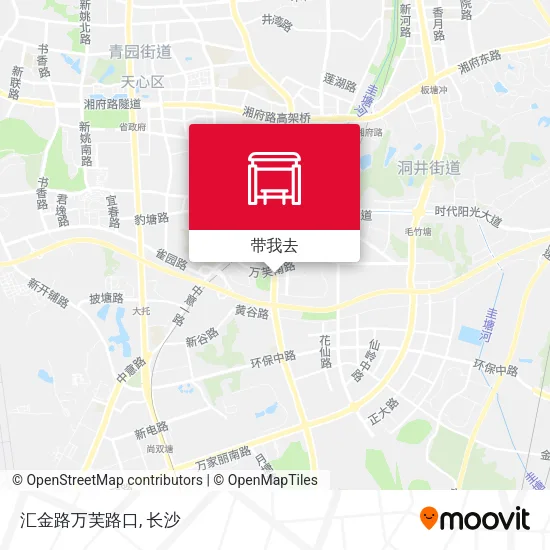 汇金路万芙路口地图