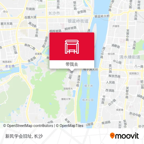 新民学会旧址地图