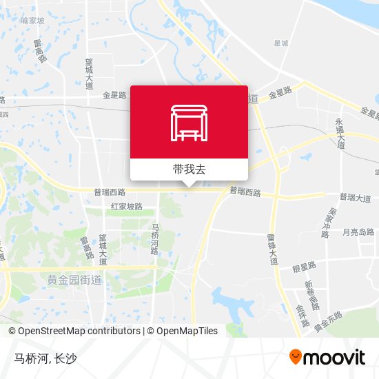 马桥河地图