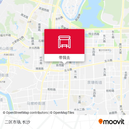 二区市场地图