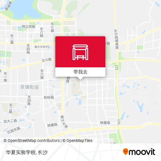 华夏实验学校地图