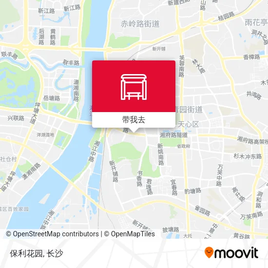 保利花园地图