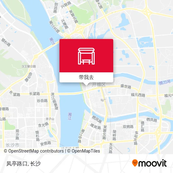 凤亭路口地图