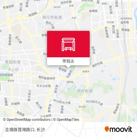 圭塘路莲湖路口地图