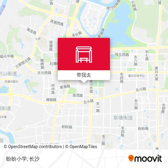 盼盼小学地图