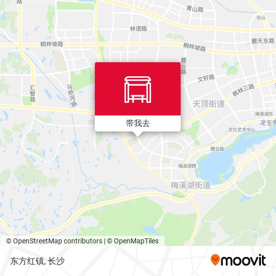 东方红镇地图