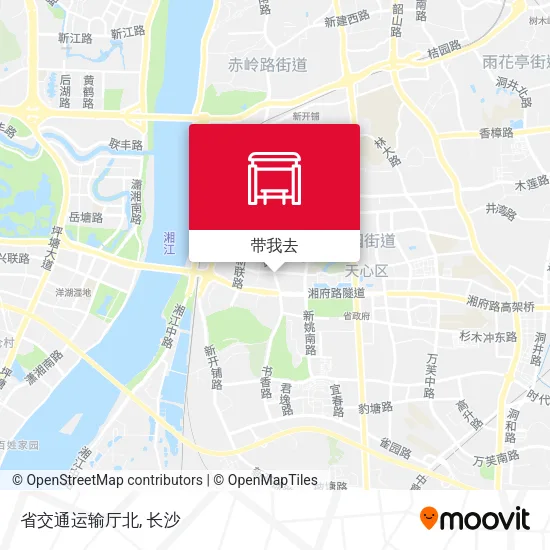 省交通运输厅北地图