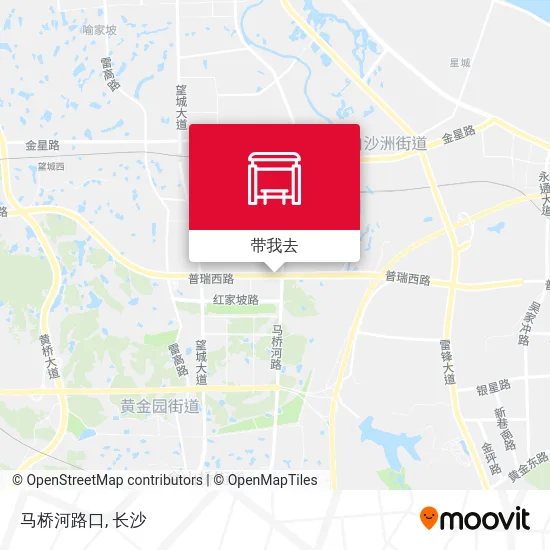 马桥河路口地图