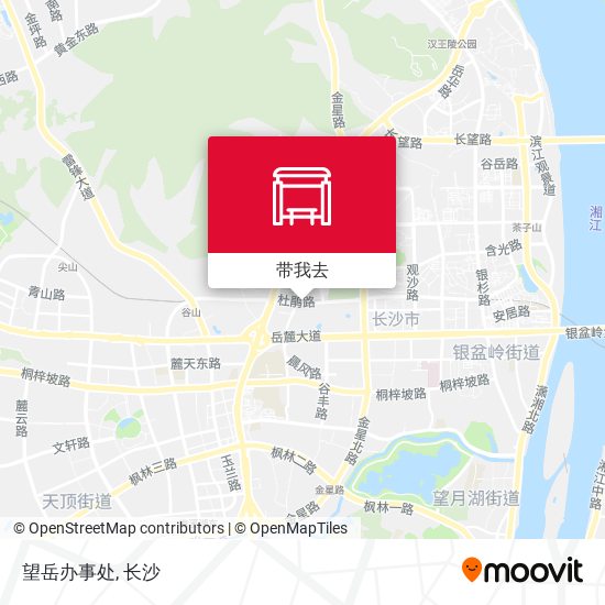 望岳办事处地图