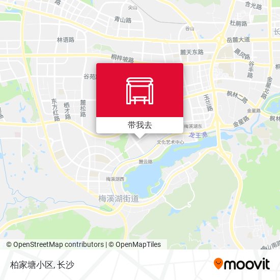 柏家塘小区地图