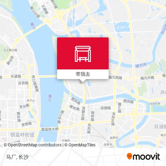 马厂地图