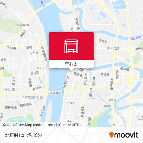 北辰时代广场地图