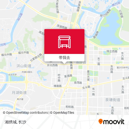 湘绣城地图