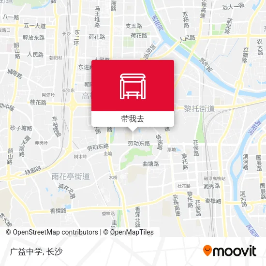 广益中学地图