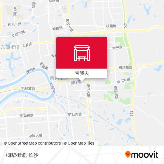 樃犂街道地图