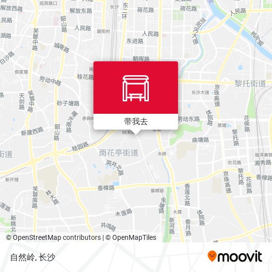 自然岭地图