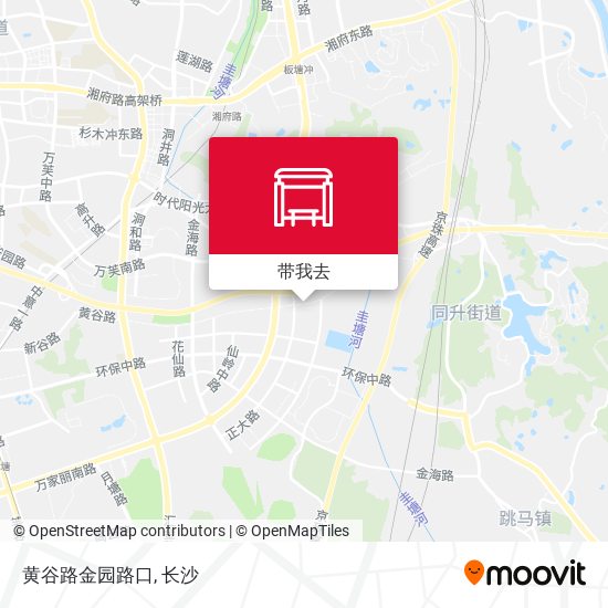 黄谷路金园路口地图