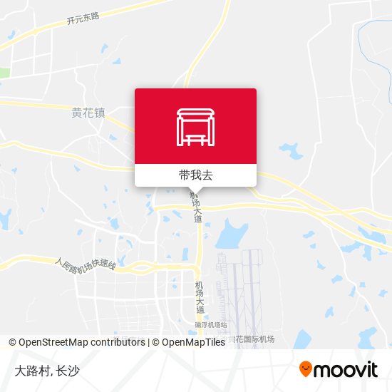 大路村地图