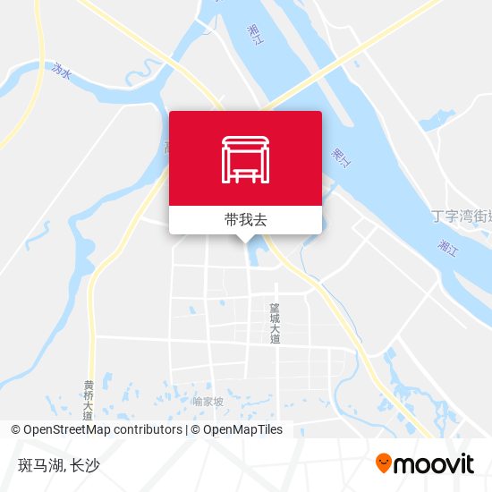 斑马湖地图