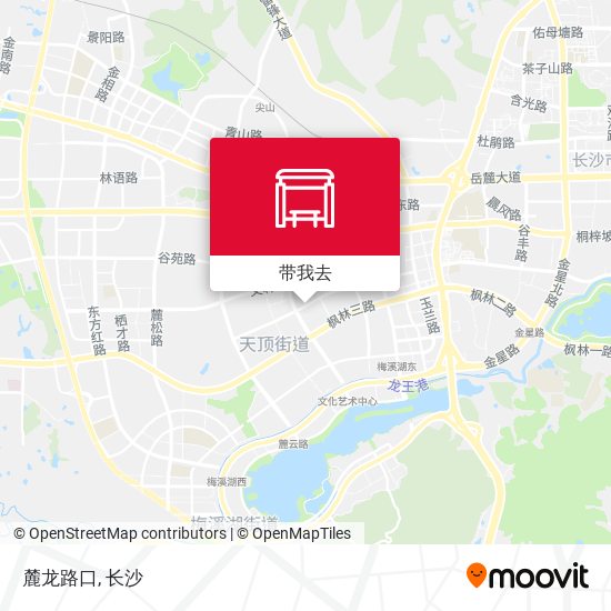 麓龙路口地图