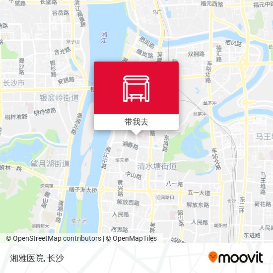 湘雅医院地图