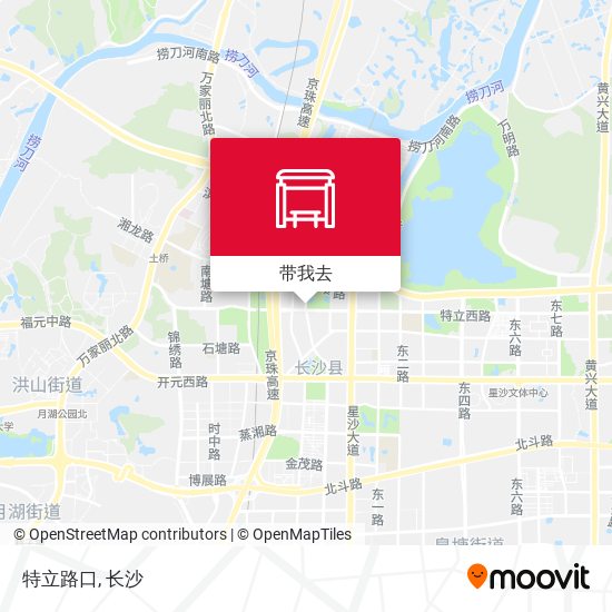 特立路口地图
