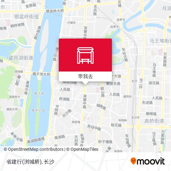 省建行(浏城桥)地图