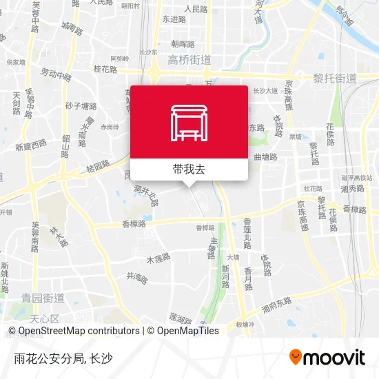 雨花公安分局地图