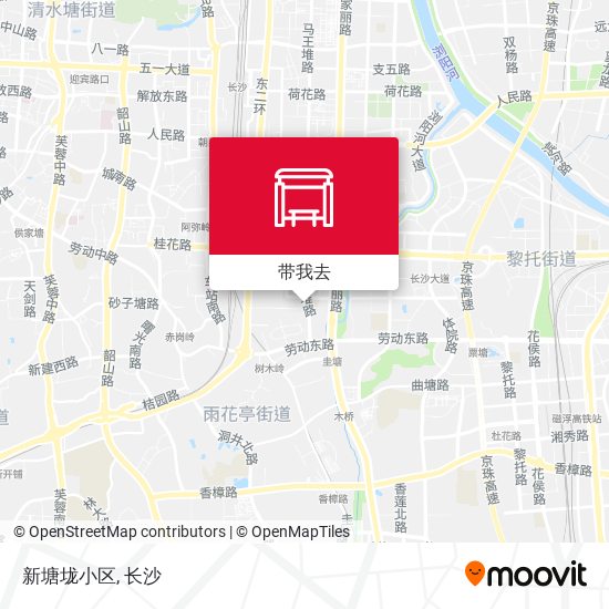 新塘垅小区地图