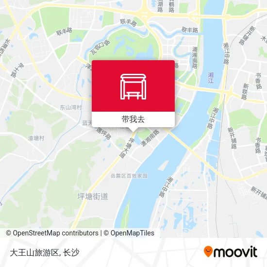 大王山旅游区地图