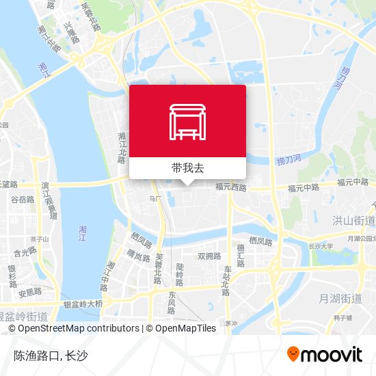 陈渔路口地图