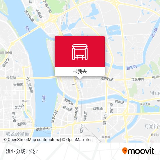 渔业分场地图