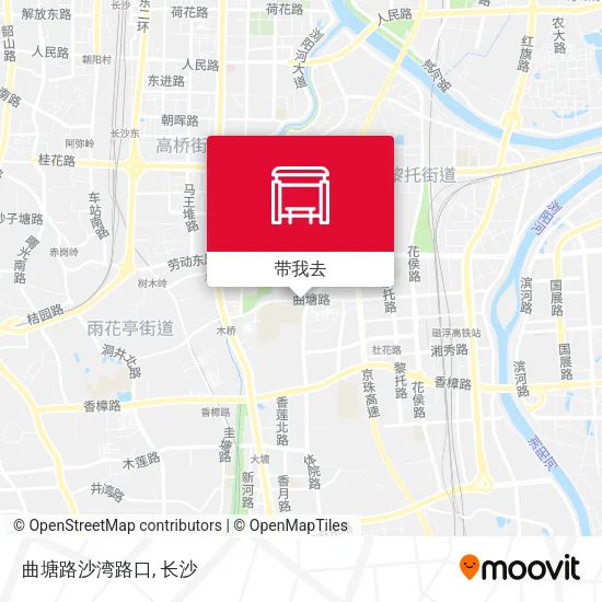 曲塘路沙湾路口地图