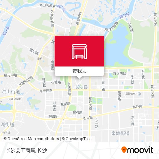 长沙县工商局地图